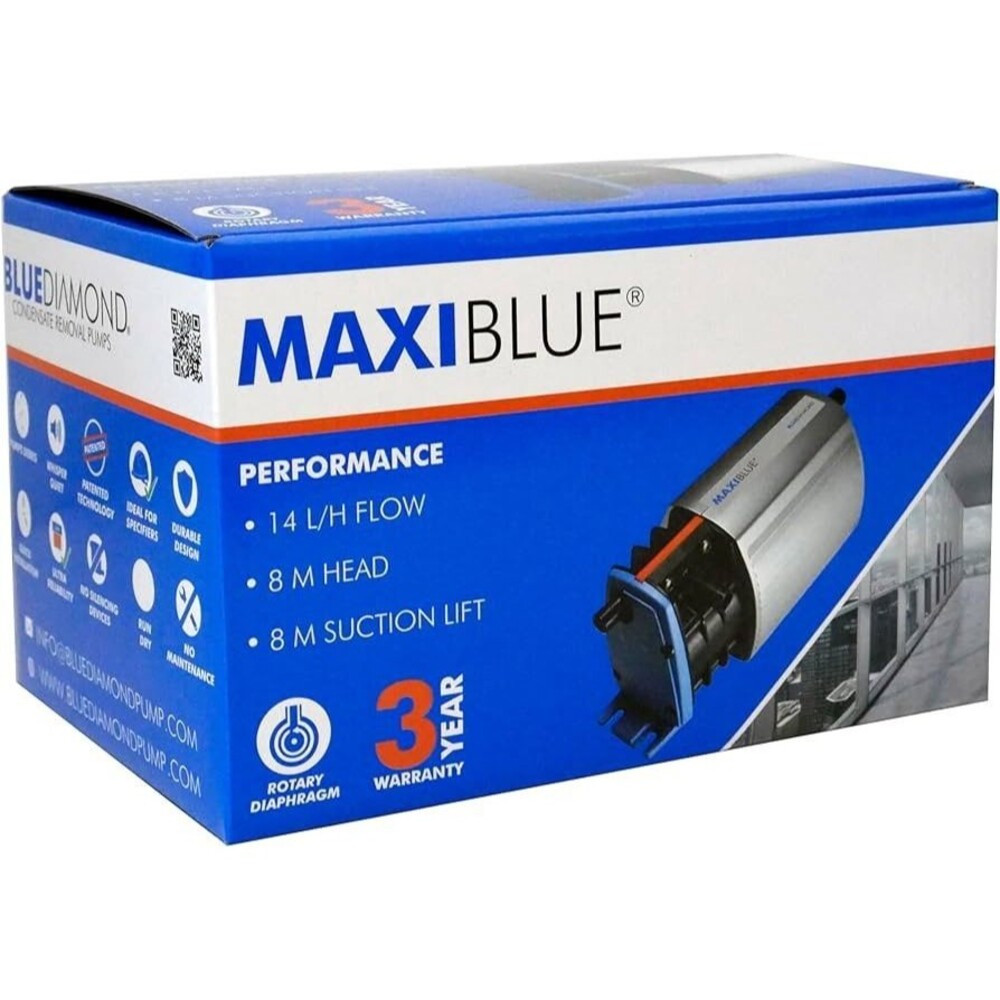Blue Diamond MaxiBlue Condensate Pump HVAC Mini Split 3.2 GPH New - 100+